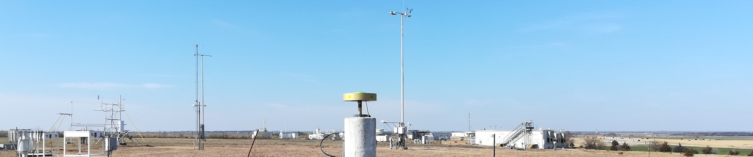 New GNSS antenna at GRUAN site Lamont (SGP), US